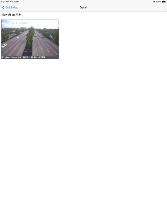 Caltrans QuickMap poster
