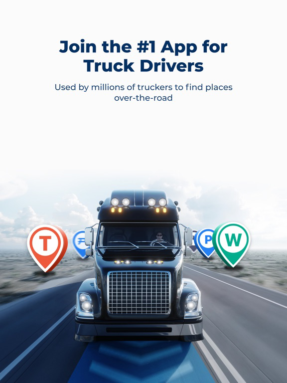 Trucker Path: Truck GPS & Fuel poster