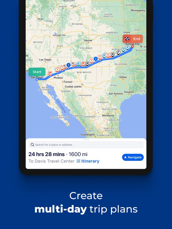 Trucker Path: Truck GPS & Fuel poster