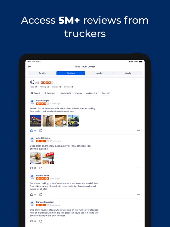 Trucker Path: Truck GPS & Fuel poster
