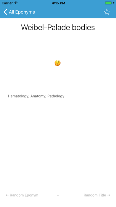 Eponyms (for students) poster