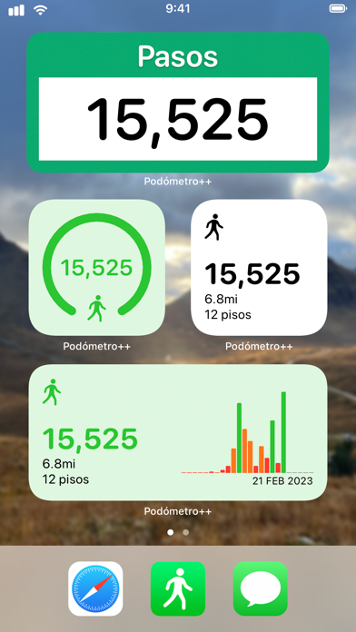 Pedometer++ الملصق