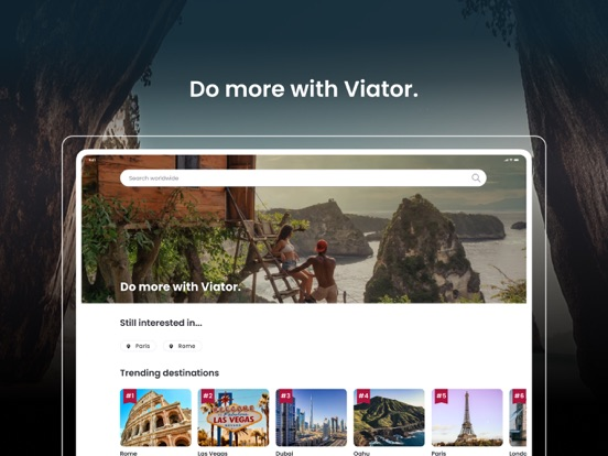 Viator: Tours & Attractions poster
