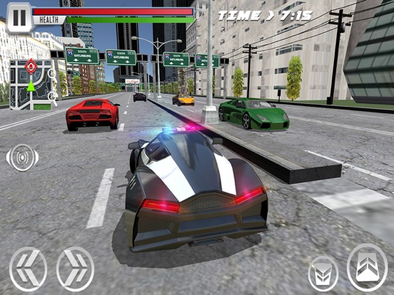City Police Car Driver Game poster