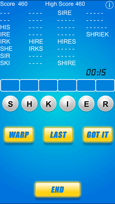 Word Warp - A Word Puzzle Game for iOS (iPhone) - Free Download at AppPure