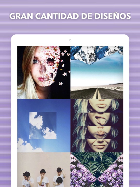 Split Pic Art Collage de Fotos الملصق