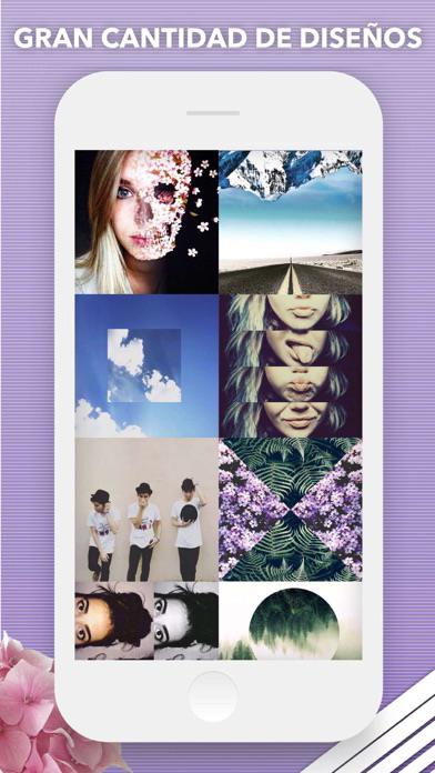 Split Pic Art Collage de Fotos الملصق