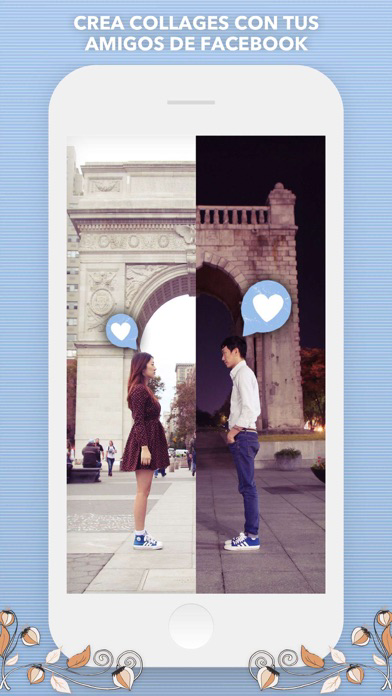 Split Pic Art Collage de Fotos الملصق