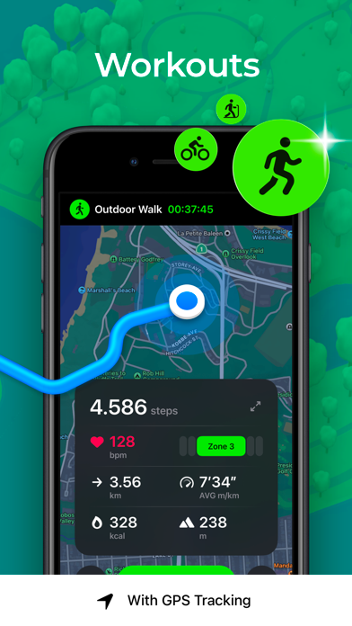 StepsApp Pedometer poster