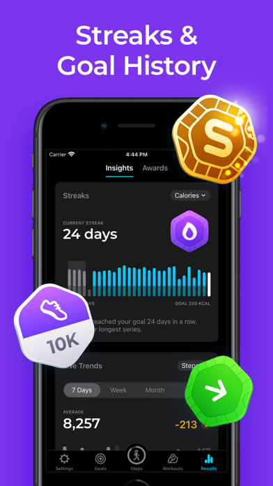StepsApp Pedometer poster
