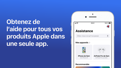 Assistance Apple Affiche