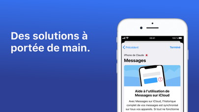 Assistance Apple Affiche