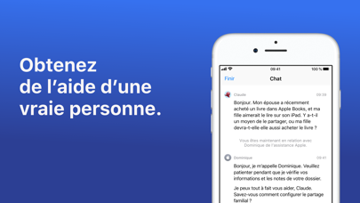 Assistance Apple Affiche