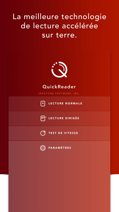 QuickReader Français poster