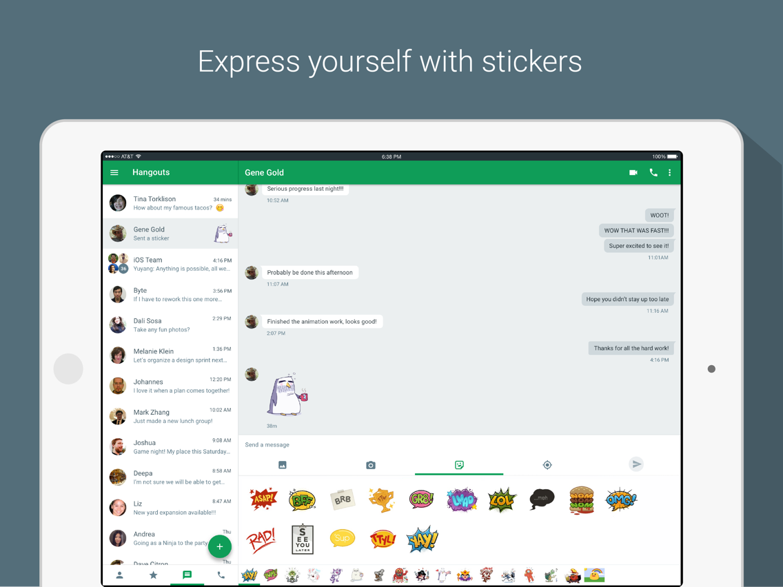 Hangouts poster