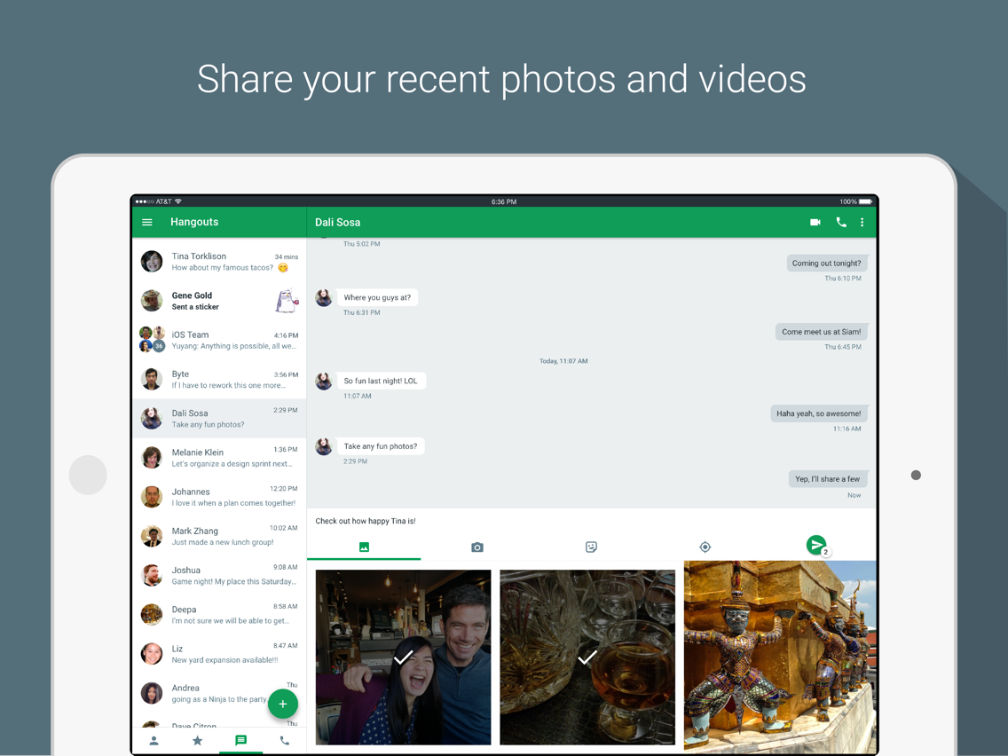 Hangouts poster