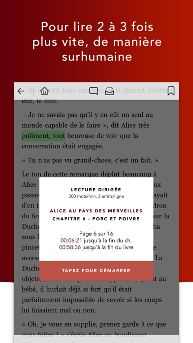 QuickReader - Lecture Rapide Affiche