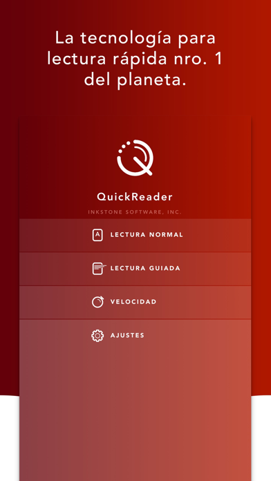 QuickReader - Lectura Rápida الملصق