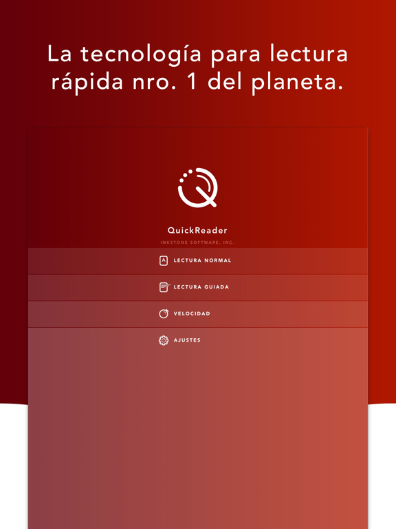 QuickReader - Lectura Rápida الملصق