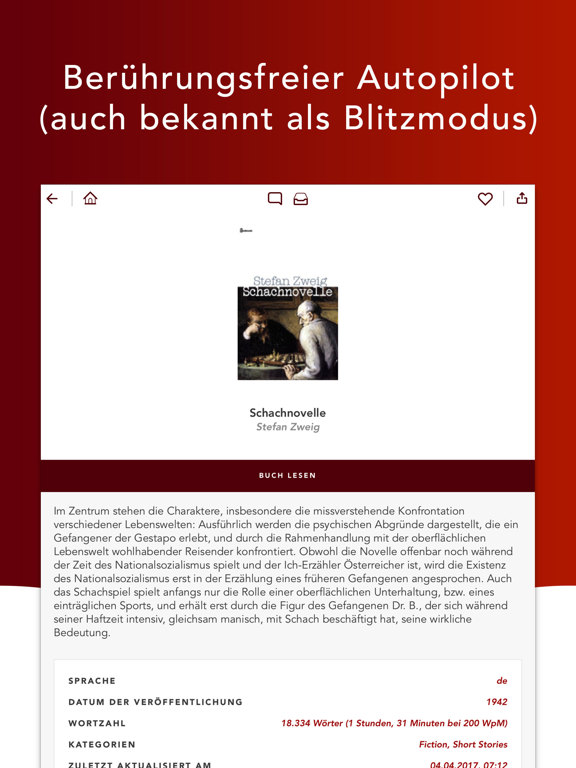 QuickReader - Schnelllesen Plakat