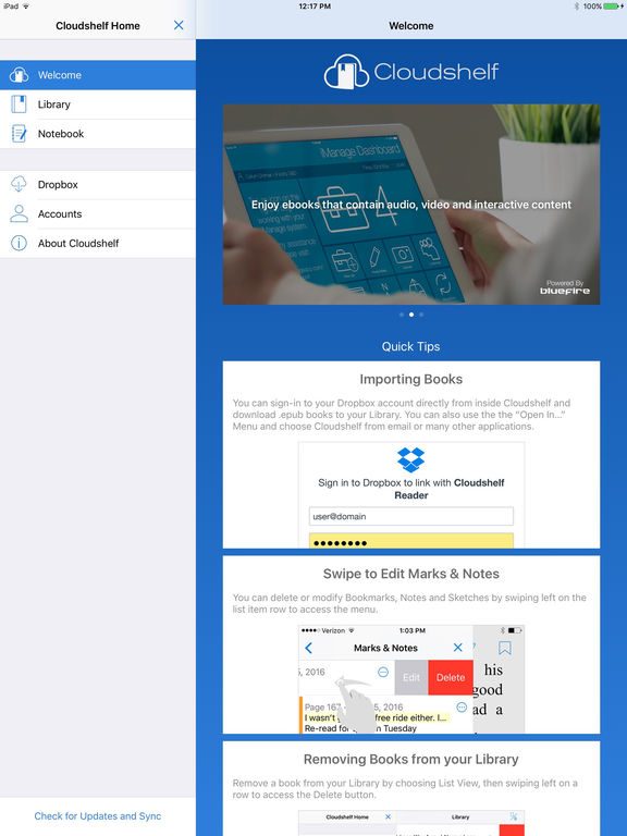 Cloudshelf Reader poster