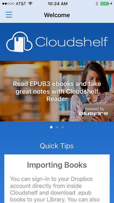 Cloudshelf Reader poster