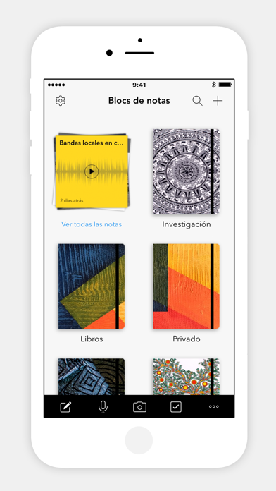 Notebook - Notas y Tareas الملصق
