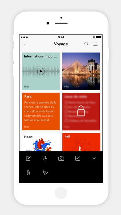Notebook - Notes, Memo, Tasks Affiche