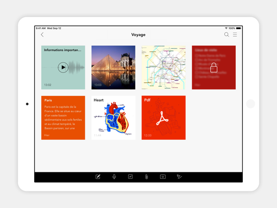 Notebook - Notes, Memo, Tasks Affiche
