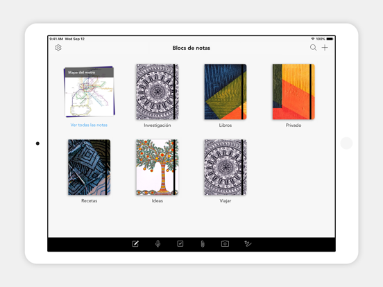 Notebook - Notas y Tareas الملصق