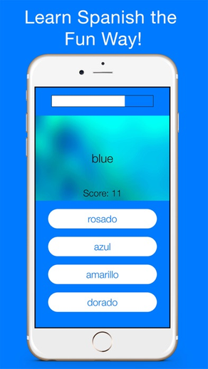Spanish Games - Learn how to speak flash cards app