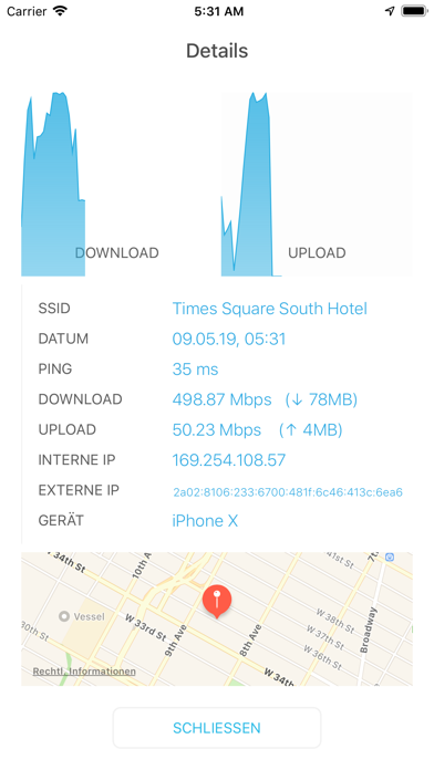 Speedcheck Internet Speed Test Plakat