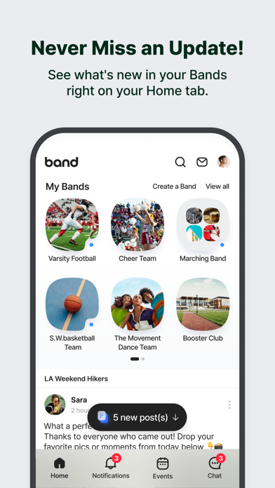 BAND - App for all groups for iOS (iPhone/iPad) - Free Download at AppPure