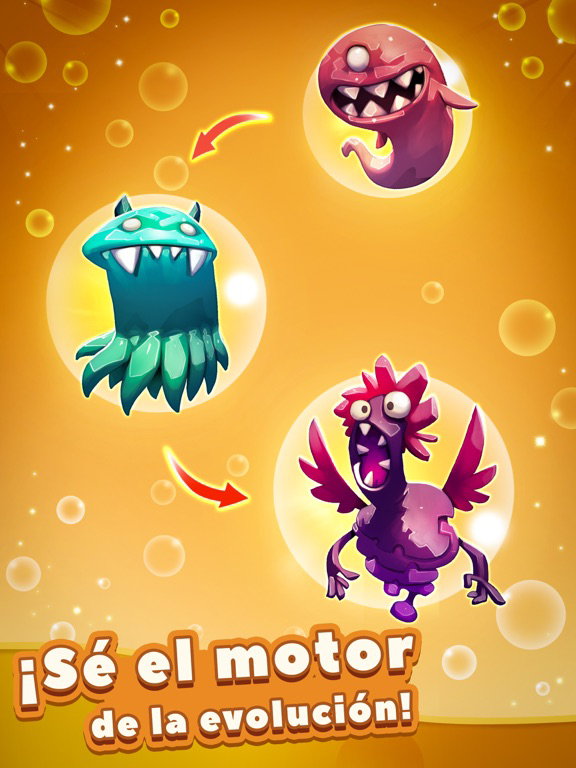 Evolución de Monstruos الملصق
