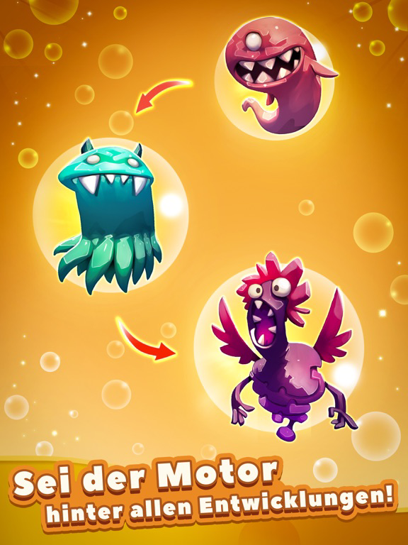 Monster Klick Evolution Plakat