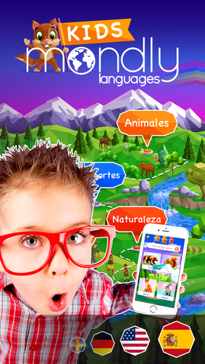 Kids learn languages by Mondly