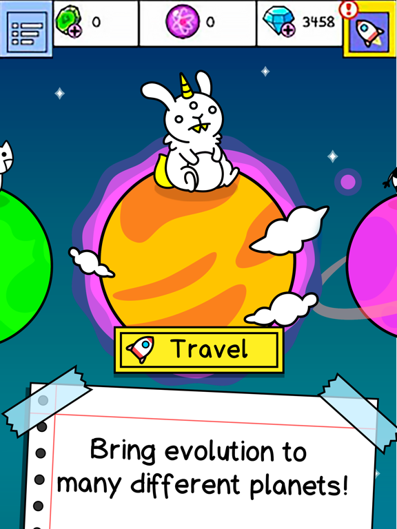 Evolution Galaxy: Evolve Space poster