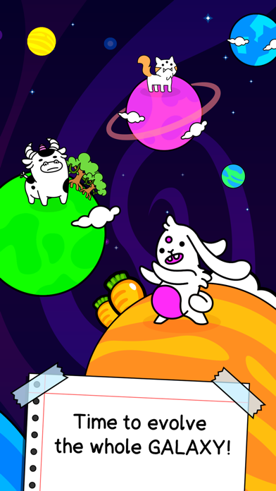 Evolution Galaxy: Evolve Space poster