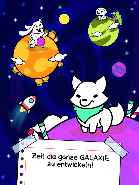 Evolution Galaxy: Idle Clicker Plakat