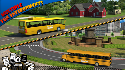 Schoolbus Driver 3D SIM poster