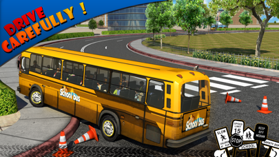 Schoolbus Driver 3D SIM poster