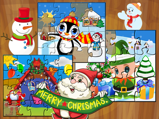 Santa Puzzles: Christmas Games poster