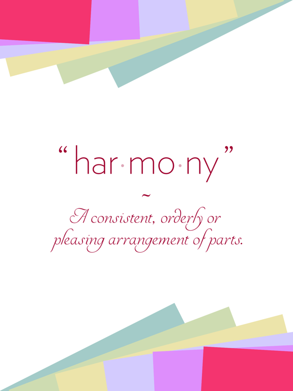 har•mo•ny 3 poster