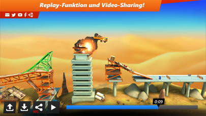 Bridge Constructor Stunts Plakat