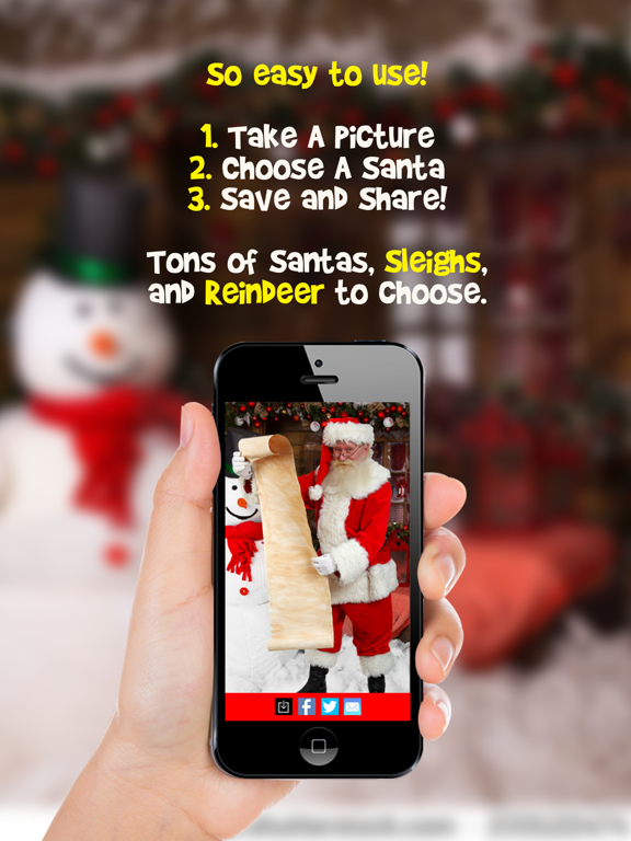 Snapshot Santa - Photo Editor! poster