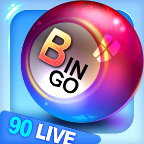 Bingo 90 Live + Vegas老虎機，視頻撲克