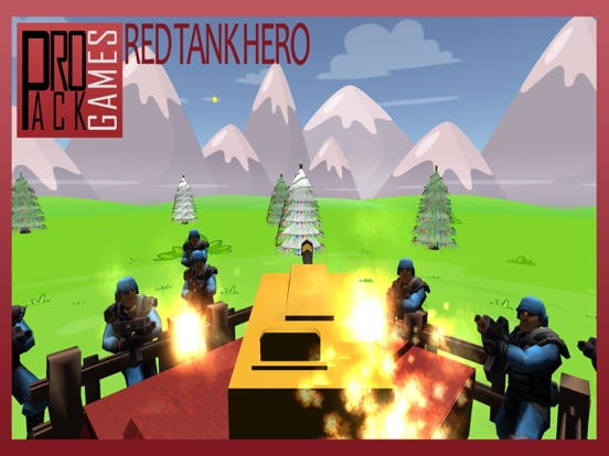 Red Tank hero lite : Trigger the pocket bomb army poster