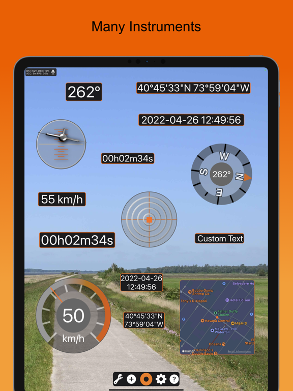 Timestamp Camcorder: GPS, Maps poster