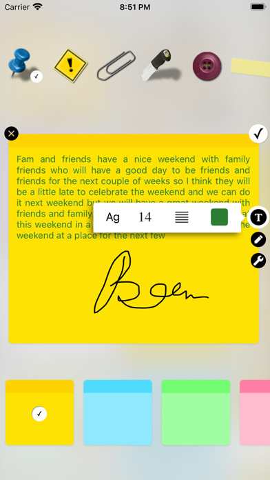 Sticky Notes + Widget Memo poster