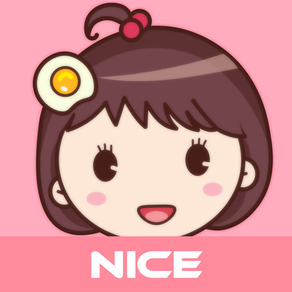 Yolk Girl - Cute Stickers by NICE Sticker